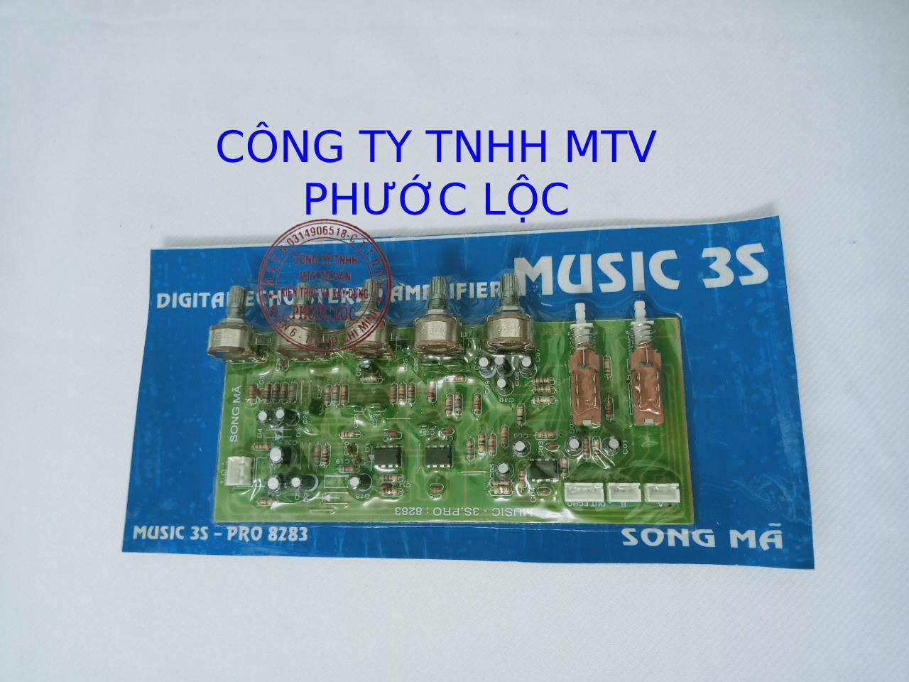 Bo mạch âm sắc amply music 3s pro-8283