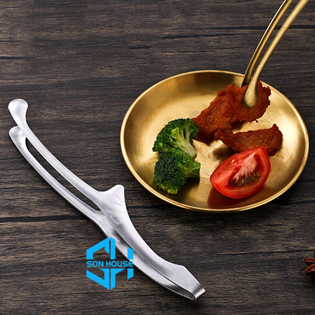 Kẹp gắp BBQ thịt nướng kiểu Nhật bằng inox 304