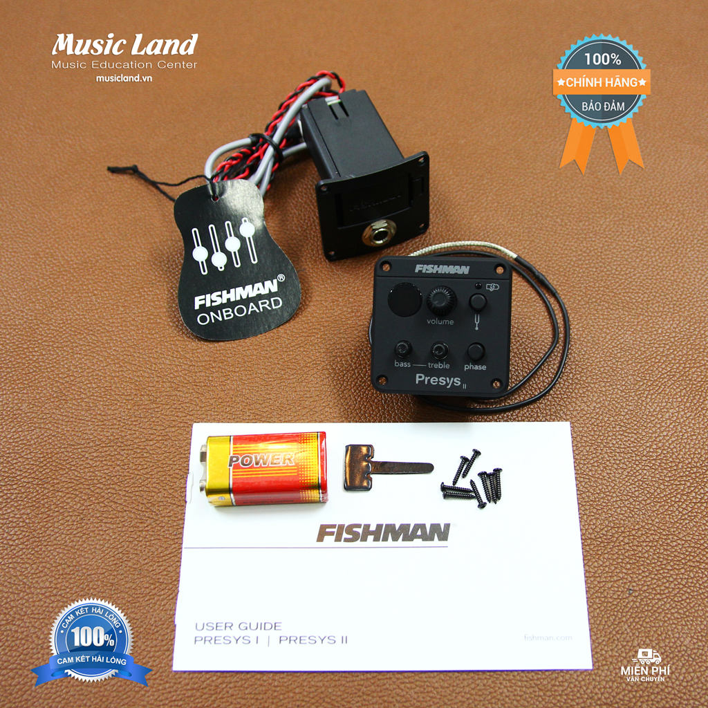 EQ Đàn Guitar Fishman 201 - Chính Hãng