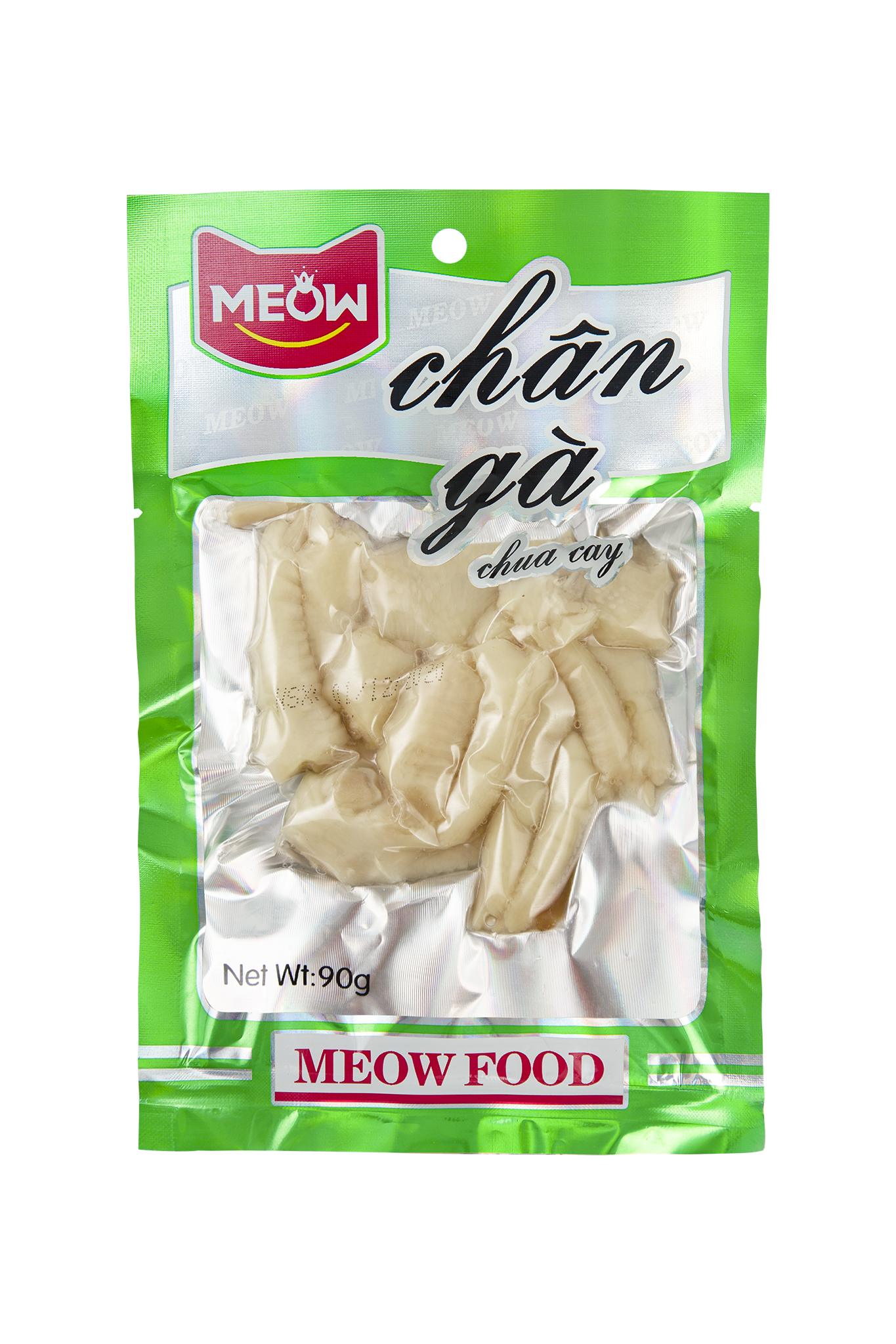 [Combo 4 gói] 2 gói chân gà MEOW 2 gói chân gà rút xương MEOW