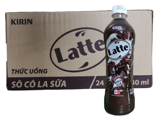 Thức uống Socola sữa KIRIN LATTE chocolate milk chai 440ml