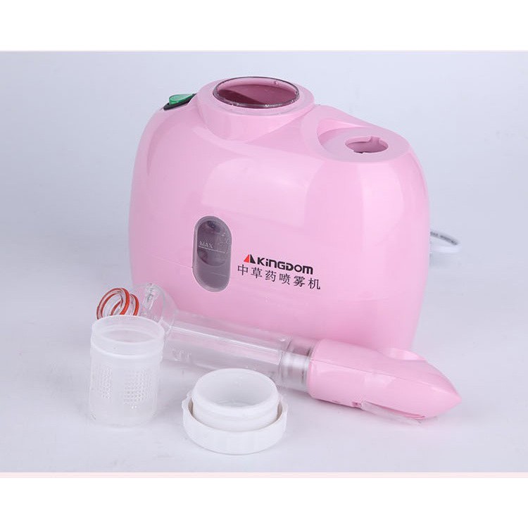 Máy xông mặt mini kingdom kd-33c hồng
