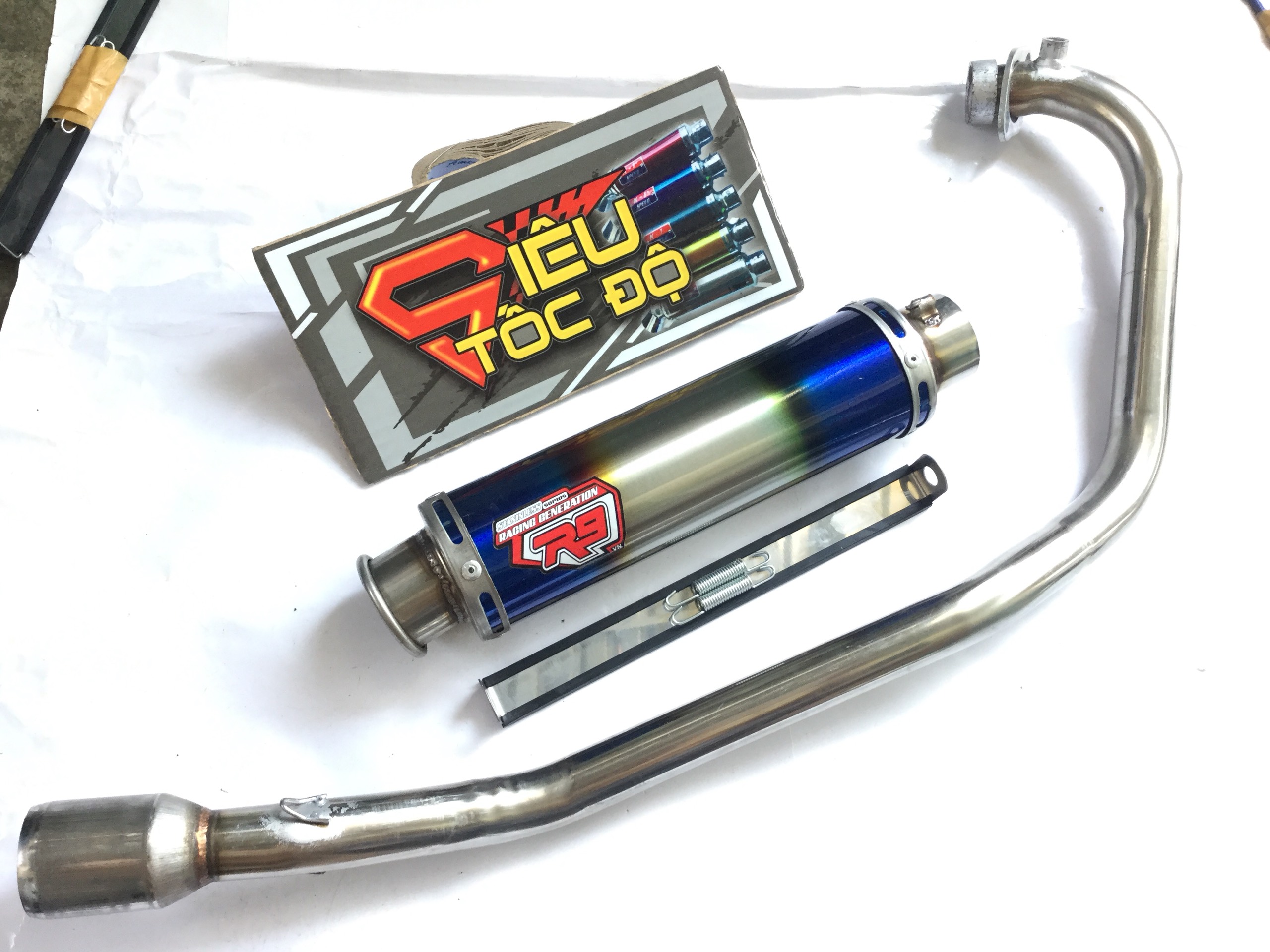 Pô r9 mugello titan full cổ bô độ cho WAVE, SIRIUS, EXCITER, WINER, SONIC, RAIDER FI, SATRIA, GSX , Sản Phẩm Chất Lượng, Gian Hàng Uy Tín, Giá Cả Cực Tốt, Mua Ngay.