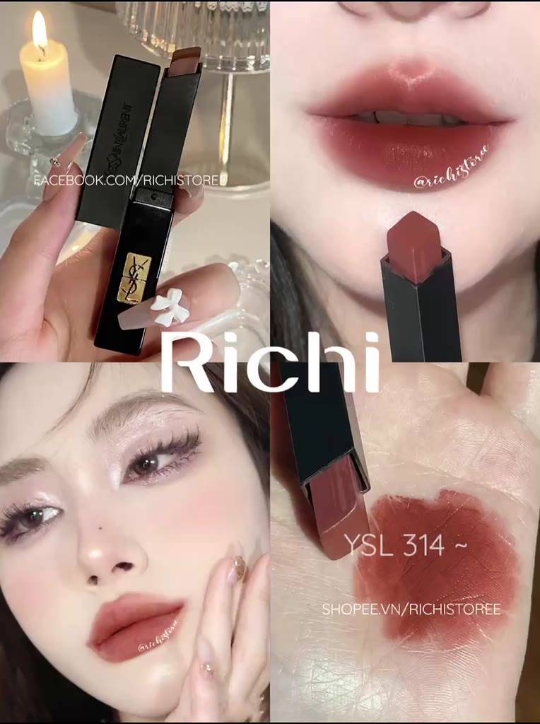 Son ysl slim radical matte 302 304 301 314