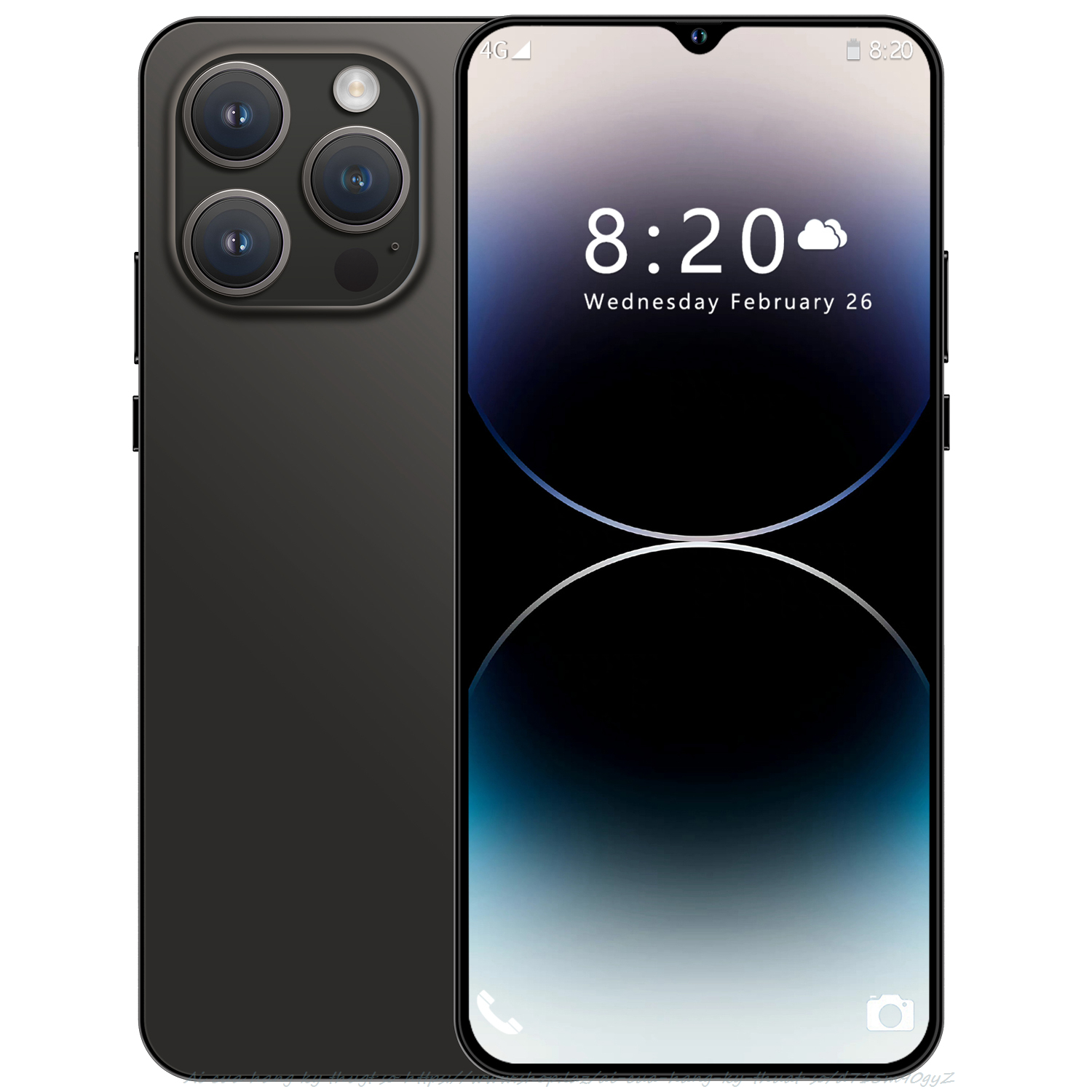 Ai Phone 100% new students genuine cheap 6.8inch FHD lowest price mobile phone large battery 6800mAh ultra cheap Android cellphone - 4