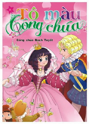 Fahasa - Công Chúa Bạch Tuyết - Tô Màu Công Chúa