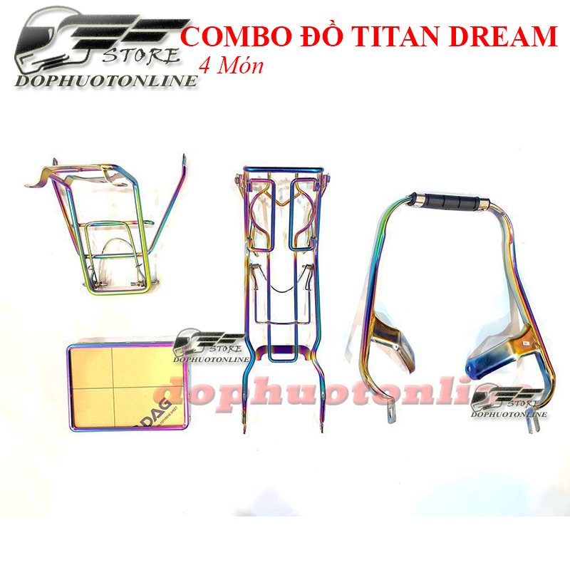Combo đồ chơi xe dream đồ titan 7 màu
