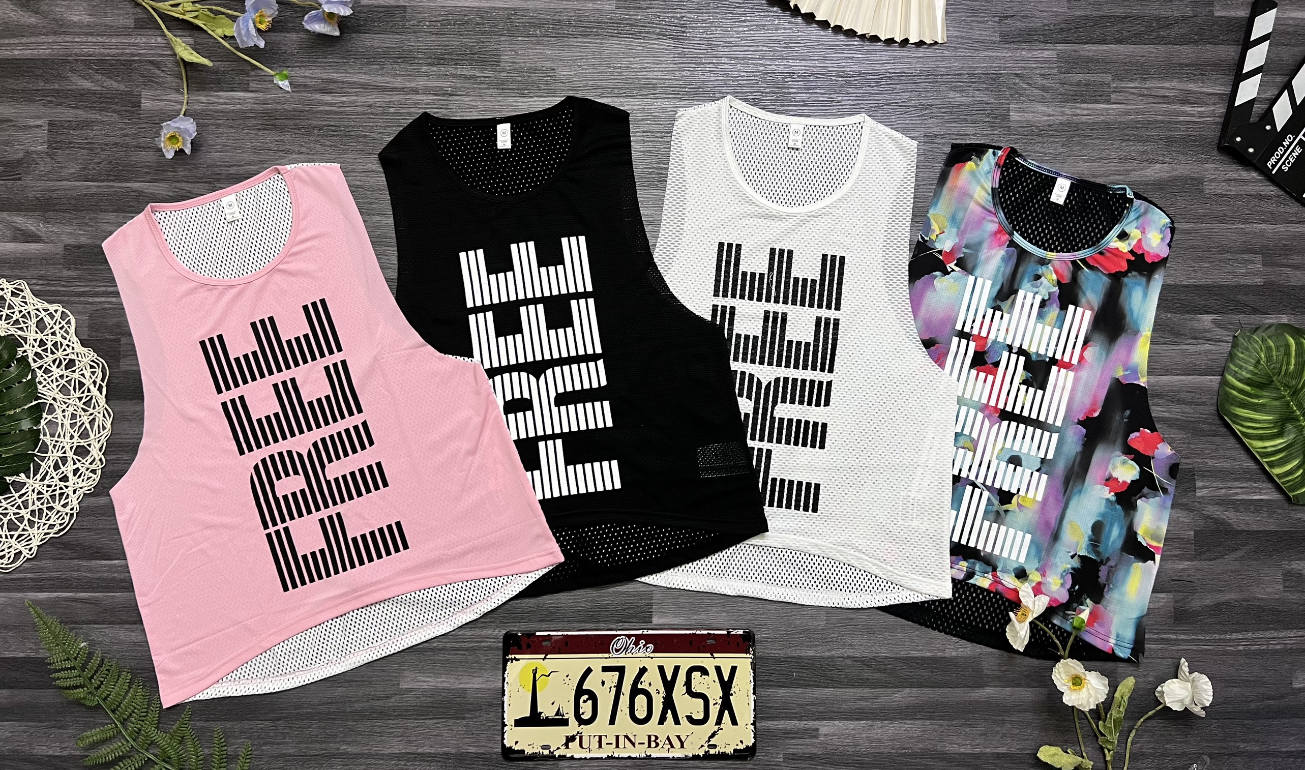 Áo tanktop nữ, Áo phối bên ngoài, Áo tập gym yoga nữ P40200