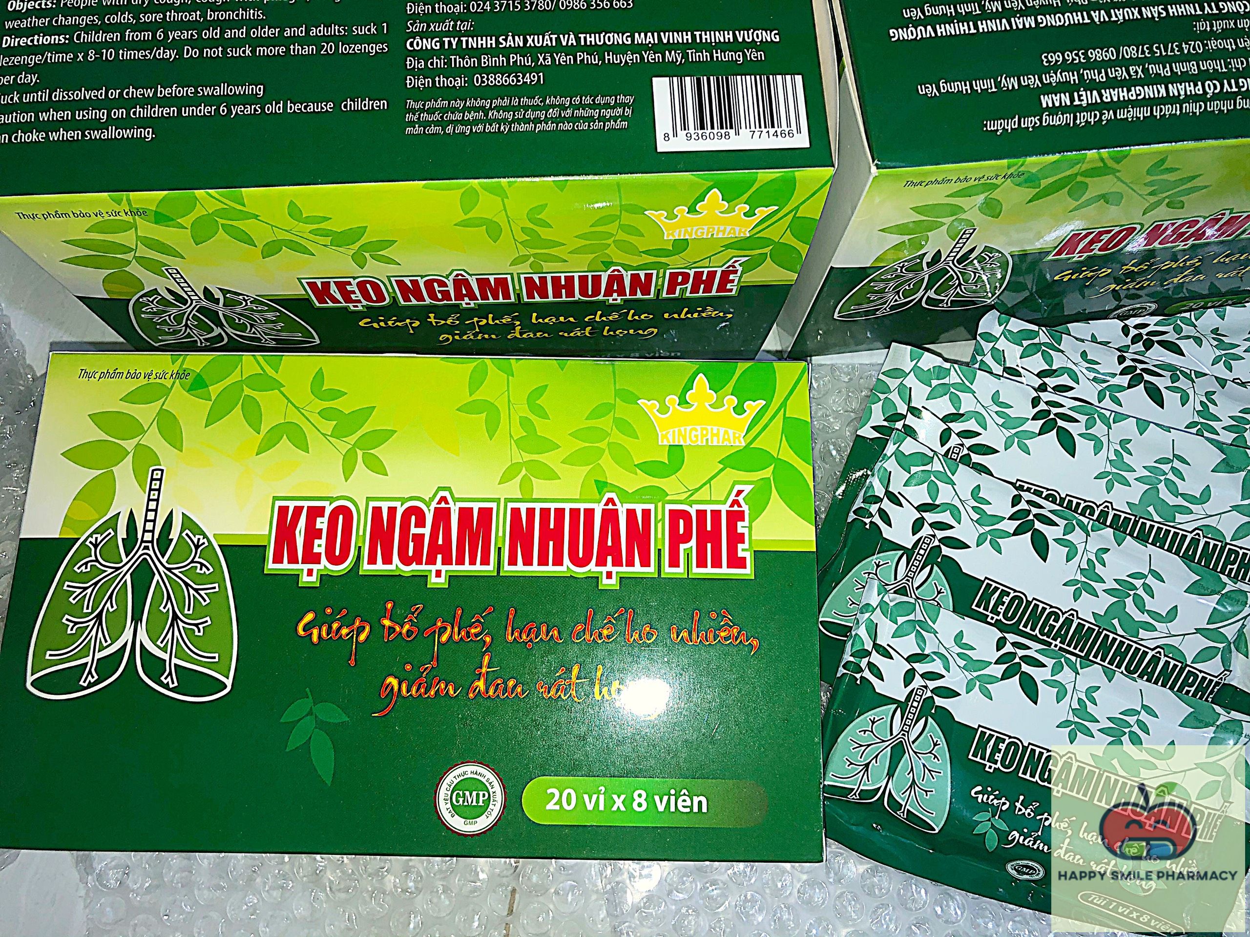 Kẹo Ngậm Nhuận Phế Xinh Xắn