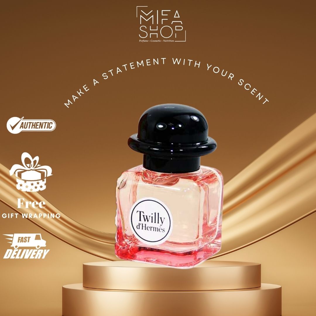 Nước Hoa Nữ Mini Hermes Twilly D’Hermes EDP 12.5ml chính hãng thơm lâu, hương thơm trẻ trung năng động thích hợp cho các cô gái trẻ