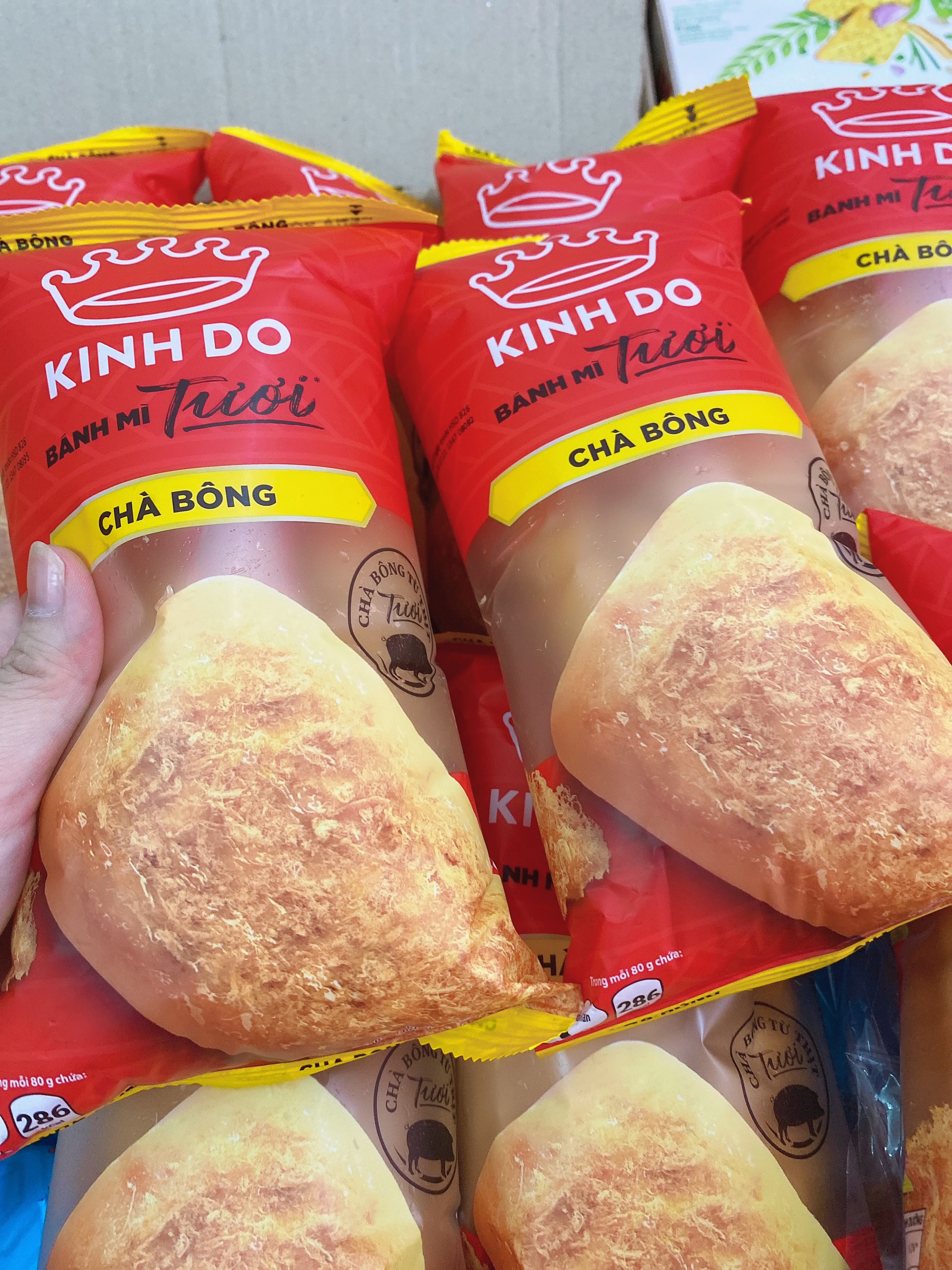 Bánh mì kinh đô các loại ( sandwich-bánh mì-bông lan)