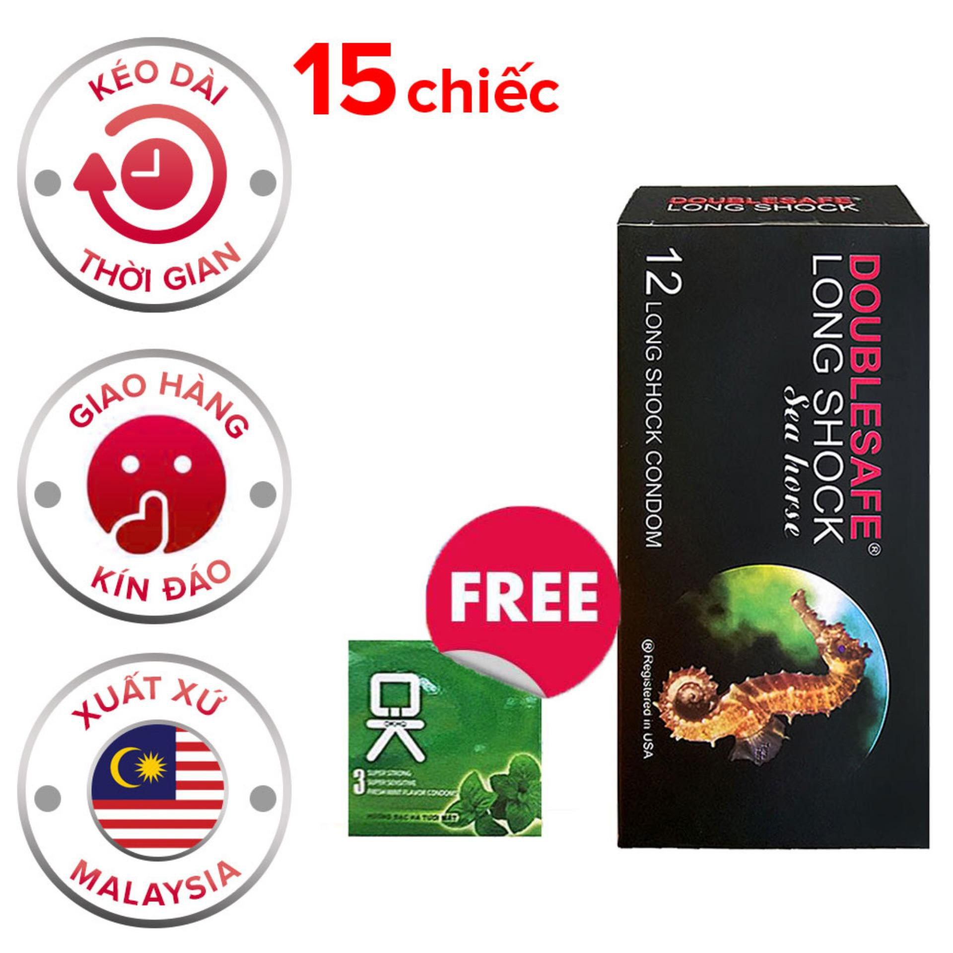 Bcs malaysia cá ngựa + tặng bcs ok hương bạc hà