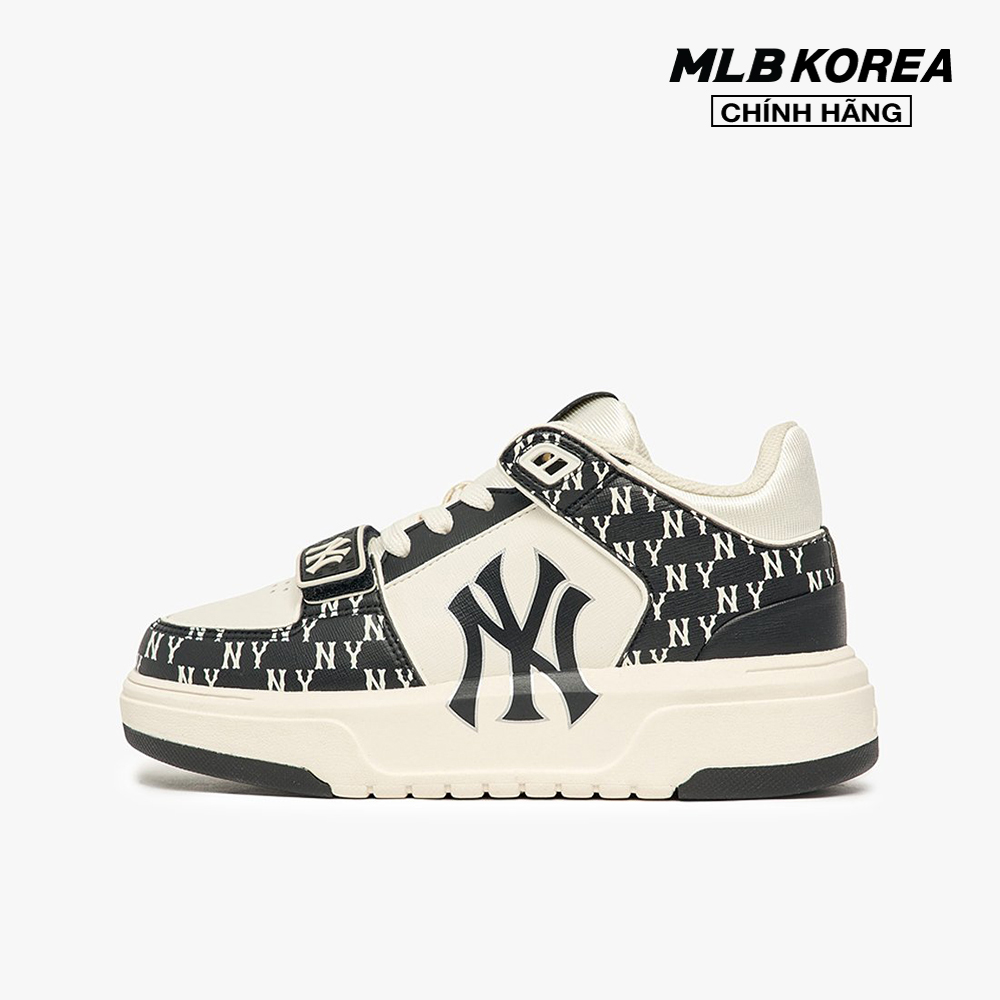 MLB - Giày sneakers unisex cổ thấp Chunky Liner Mid Classic Monogram
