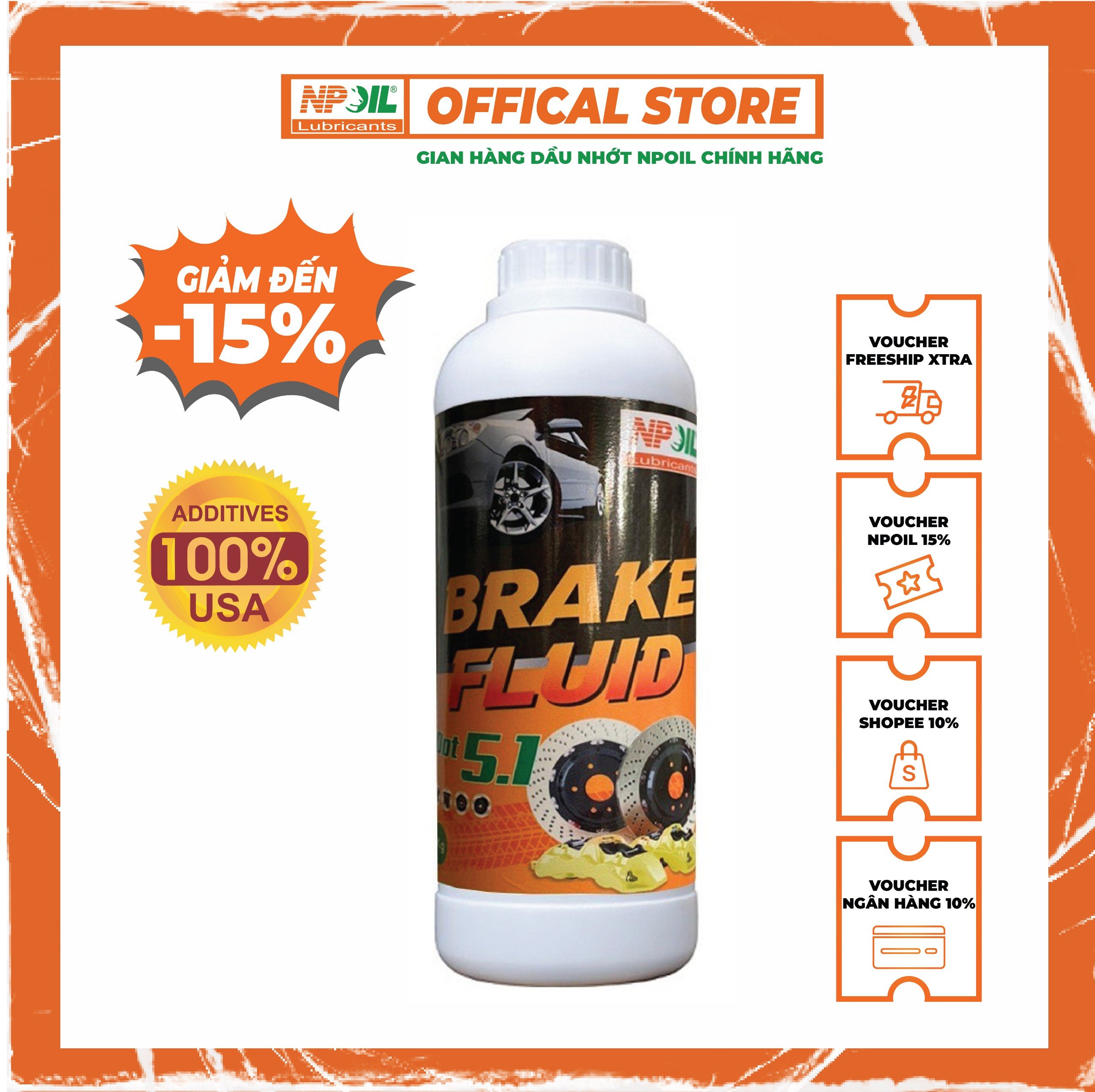 Npoil - dầu thắng np 32 - dot 5.1 - 1l