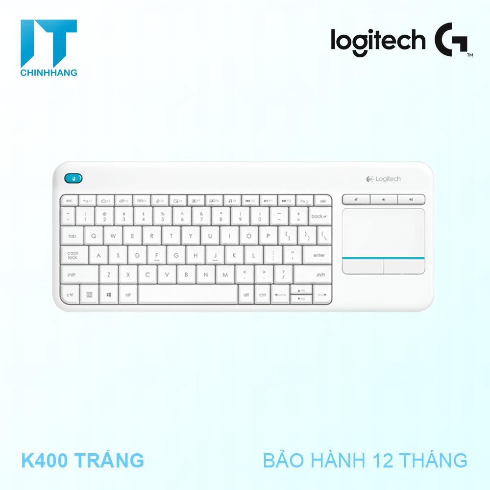 Bàn phím không dây logitech k400 plus - hãng phân phối chính thức