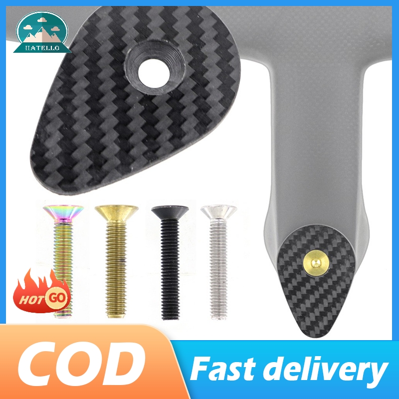 Nắp pô tăng loại f12 nắp xe đạp xe đạp vỏ bọc carbon tay lái