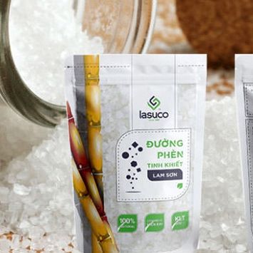 1kg đường phèn viên tinh khiết lam sơn lasuco, ngọt dịu, thanh mát