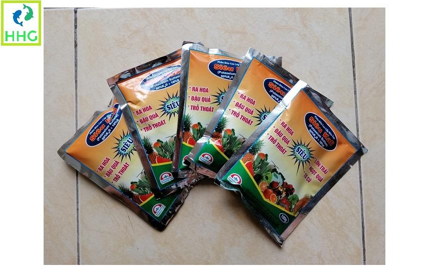 5 gói phân bón cao cấp hòa tan siêu kali 100g