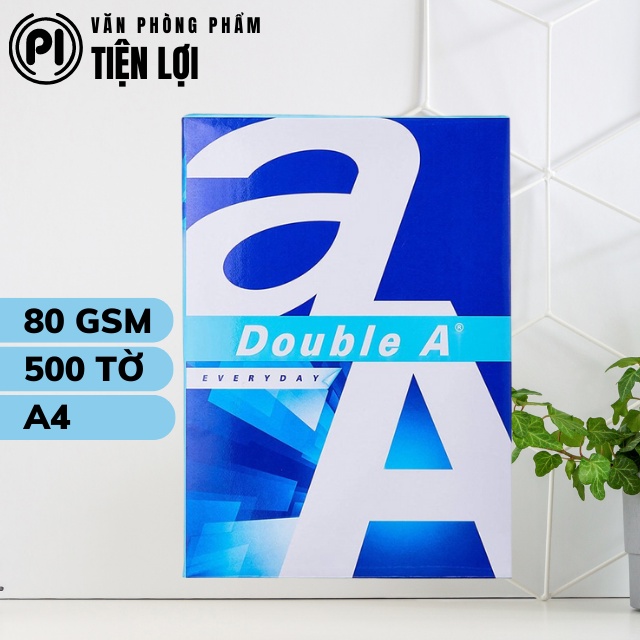Giấy in a4 double a - định lượng 80 gsm 500 tờ