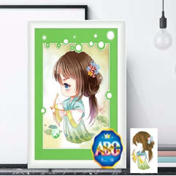 Tranh đá 12 cung hoàng đạo df2811 - kích thước 35 * 45