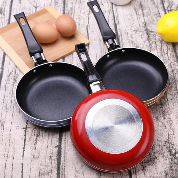 Chảo Mini Tiện Lợi-chao chong dinh loại nhỏ- chảo 1 quai chống dính tốt , phần tay cầm nhựa Pp Cách nhiệt cao cấp.