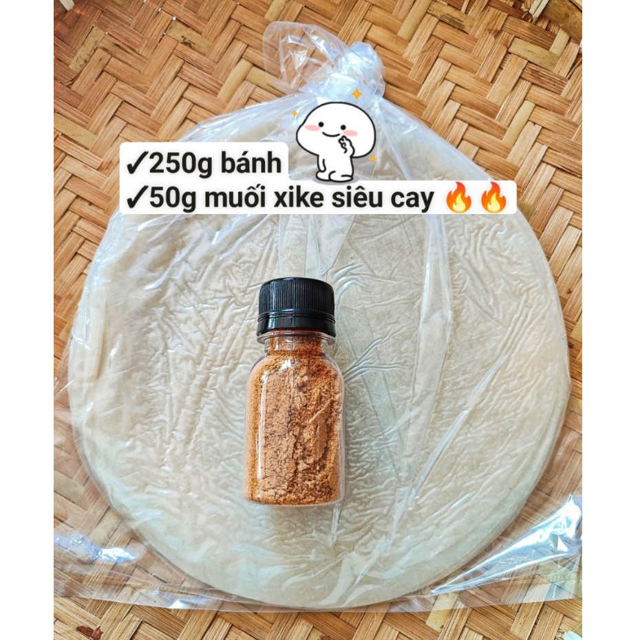 Combo bánh phơi sương kèm muối tép hành cay + bơ béo