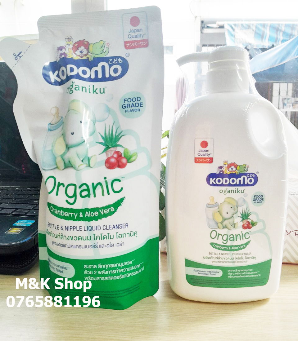 Nước rửa bình sữa Kodomo Oganicku