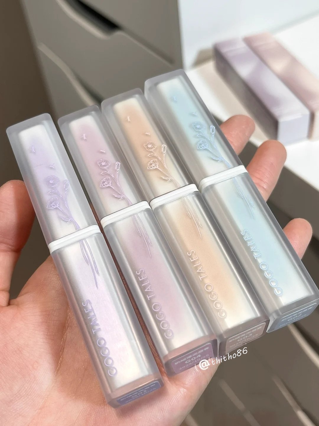 Son thỏi lì mlbb gogo tales creamy thin mud lipstick gt430 - gogotales