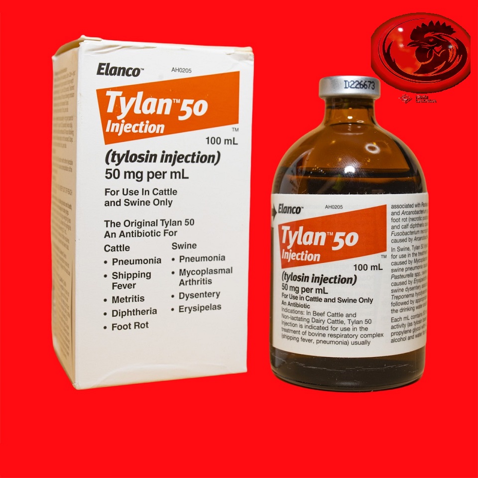 Tylan 50 khò khè, xổ mũi cho gà chai 100ml