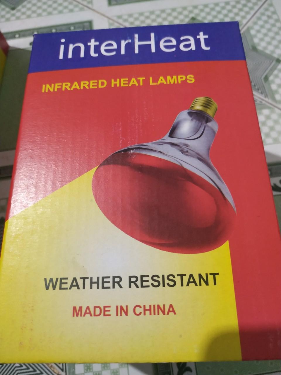 Bóng đèn Hồng ngoại sưởi ấm 100W