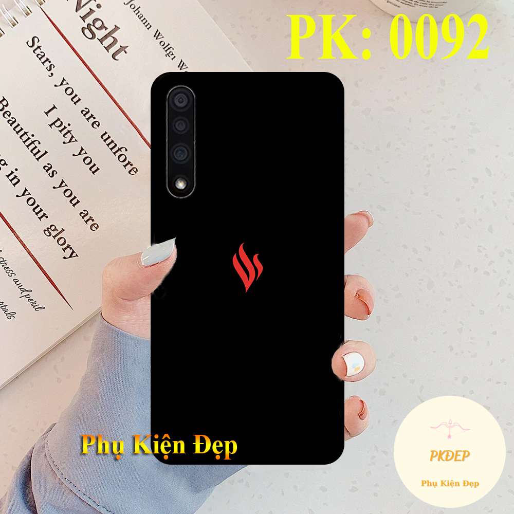 [HCM]Ốp lưng Vsmart Live 1 dẻo đen in hình Công nghệ