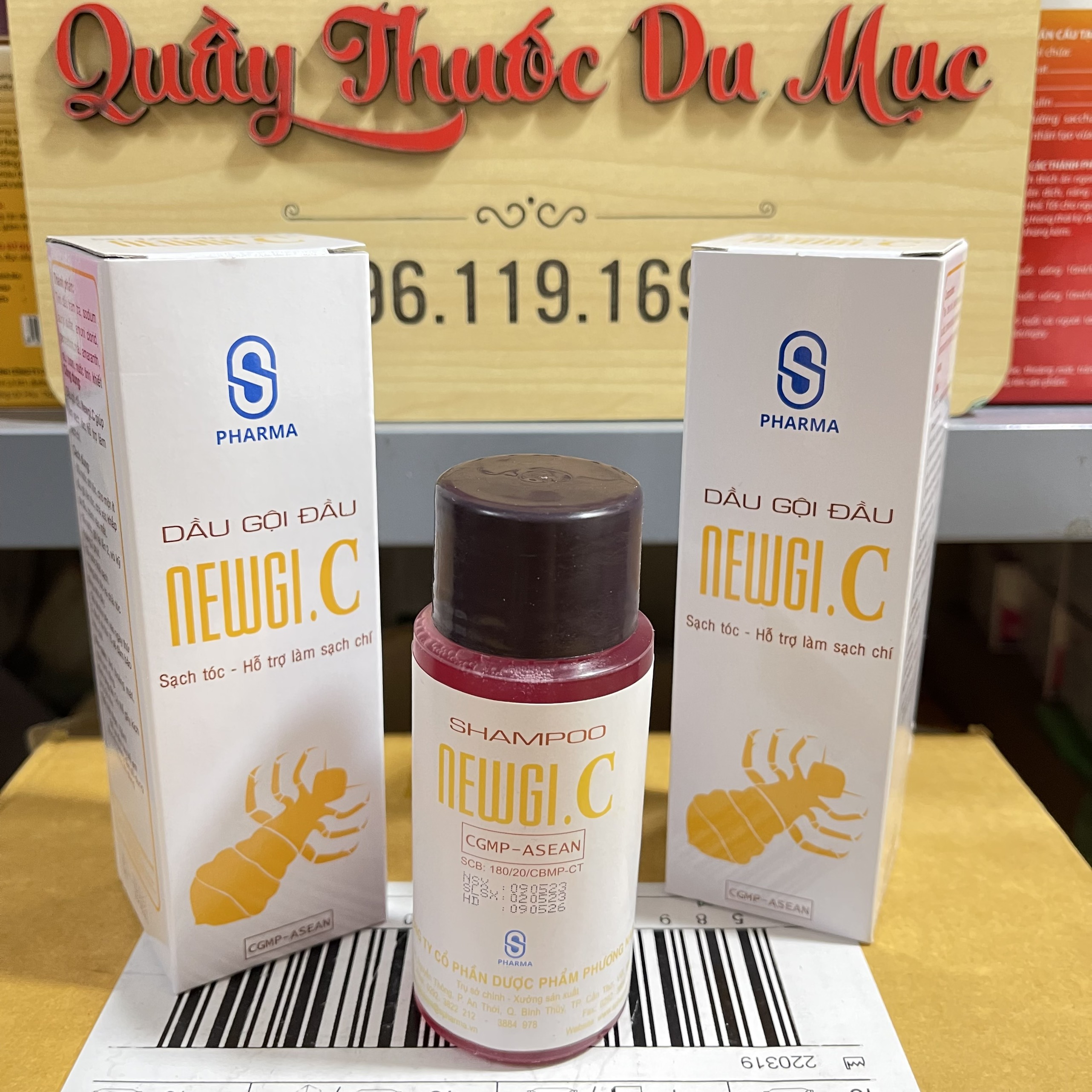 Dầu gội sạch chí chấy date 2026 lọ 100ml newgic