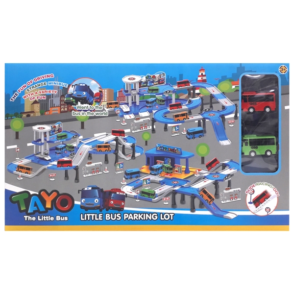Hộp Xe Trớn No.553-393A - The Little Bus Tayo