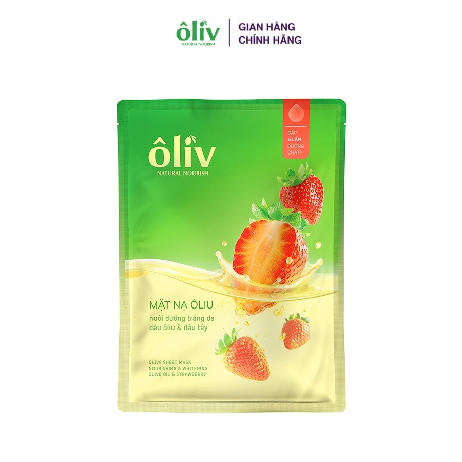Mặt nạ ôliv trắng da dâu tây 22g