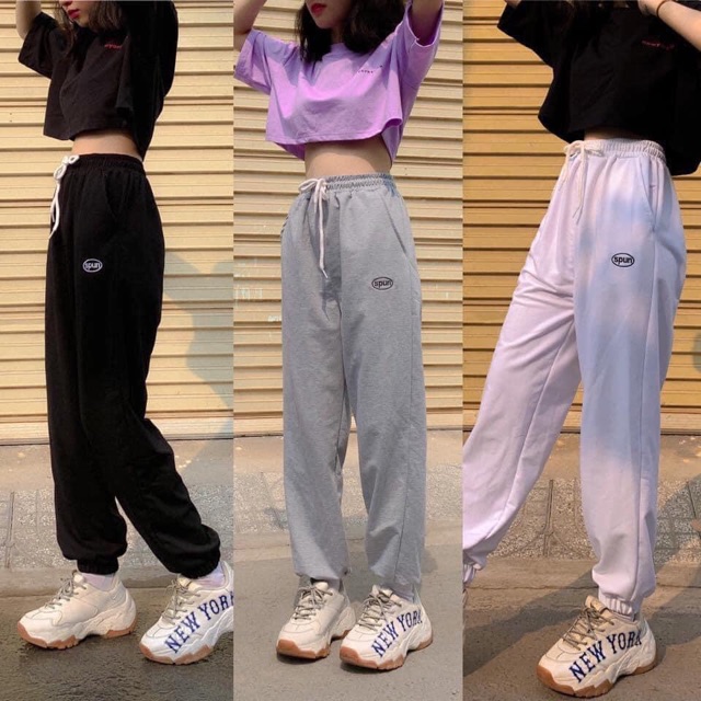 Quần boom jogger Spun siêu chất