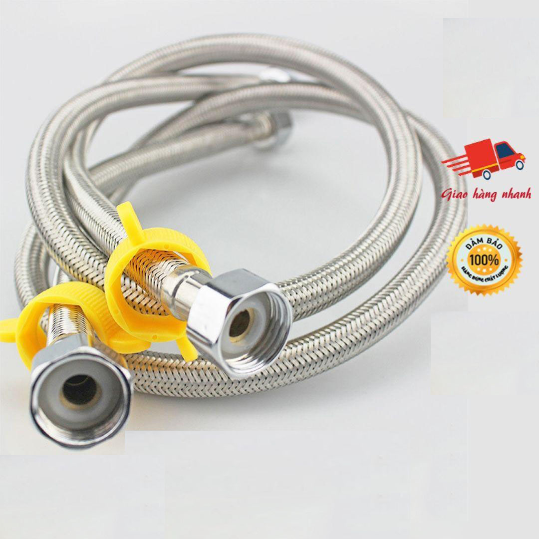 Dây cấp nước nóng lạnh ,2 dây cấp nước nóng lạnh cao cấp 40 cm