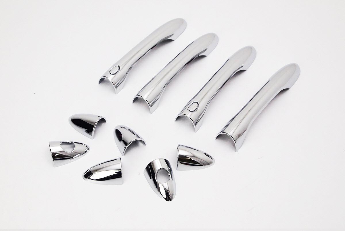 Ốp tay nắm cửa Kia Sedona, chất liệu nhựa mạ Chrome cao cấp, dễ dàng lắp đặt và sử dụng