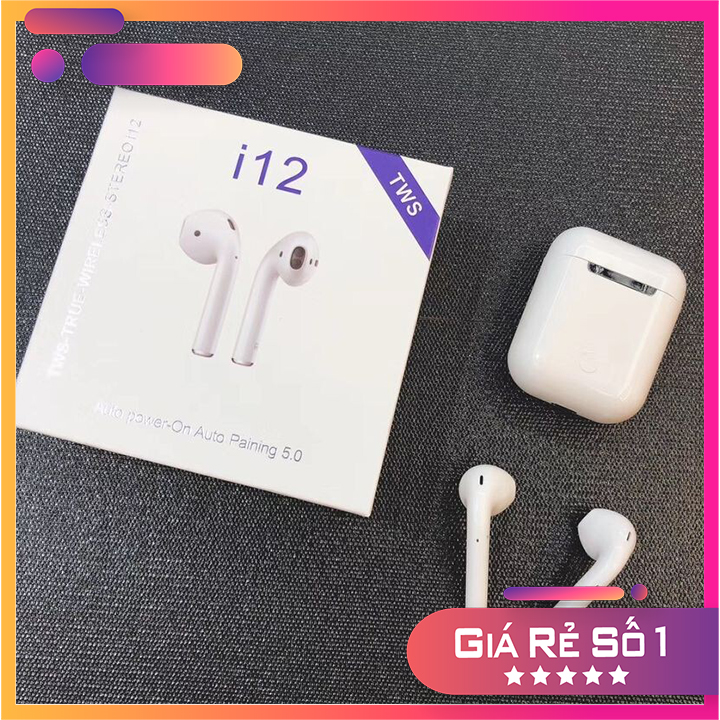 Tai Nghe Bluetooth Không Dây inpods i12 TWS