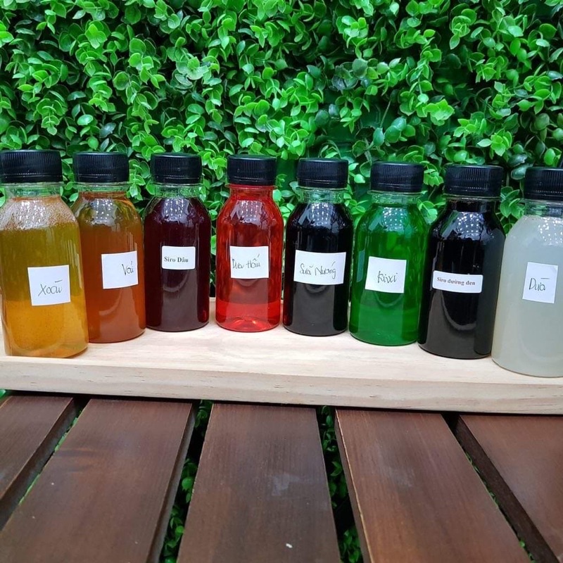 |tiện mà chất| siro maulin- boduo chiết lẻ chai 120ml đủ hương vị pha trà sữa