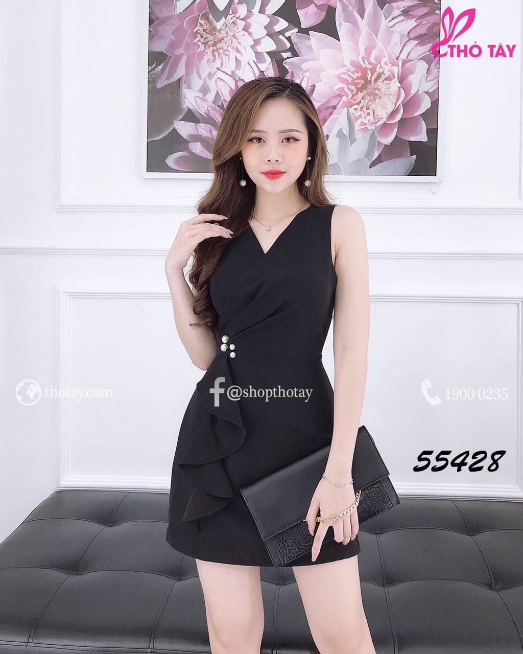 Đầm voan lụa quang châu cao cấp