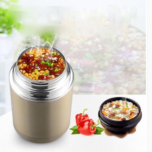 [ Sale 50%] Bình Ủ Cháo Nhật Ruột INOX, CA GIỮ NHIỆT 450ML- Đức Thành Shop