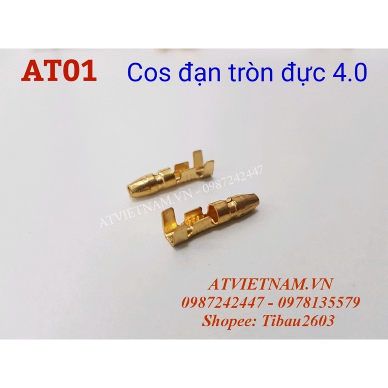 Cos tròn đực 4.0, cos đầu đạn tròn - at01