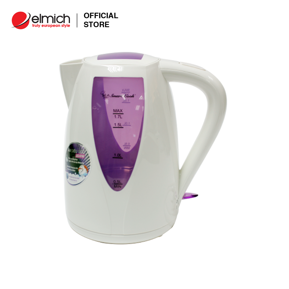 Ấm đun nước siêu tốc smartcook kes-0700 1.7l