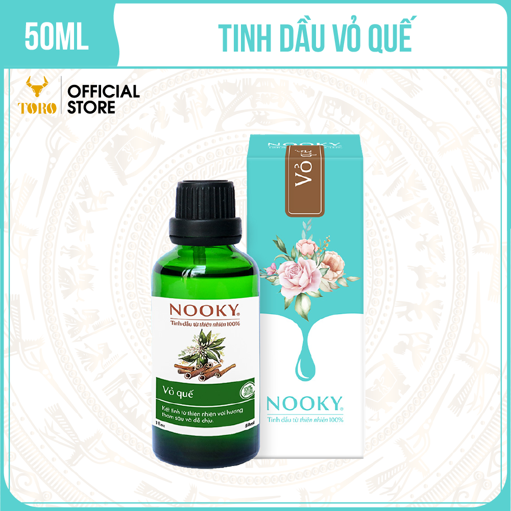 [50ml] Tinh Dầu Vỏ Quế Nooky Nguyên Chất 100% | TORO FARM