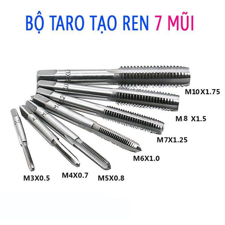7 mũi Taro tạo ren