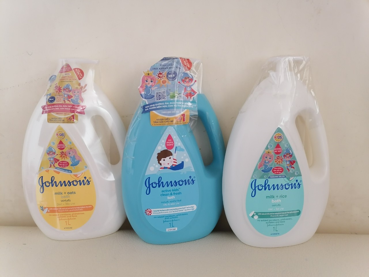 Sữa tắm Johnson Baby 1000ml