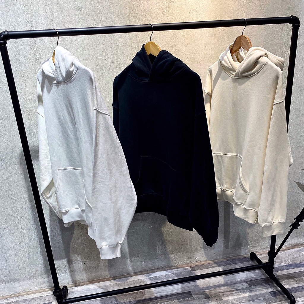 Áo hoodie thun nỉ DATINO trơn Cotton mịn cao cấp chất dày dặn, chuẩn xịn