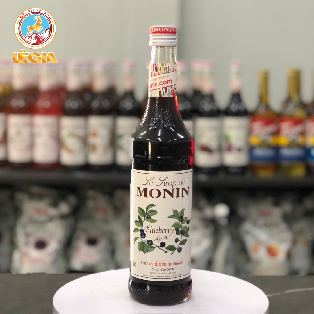 Syrup monin việt quất 700ml - monin blueberry syrup