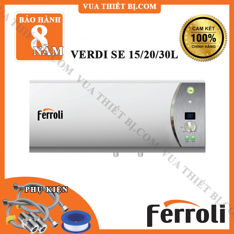 FERROLI VERDI SE AG+ 15/20/30L - Bình nóng lạnh gián tiếp