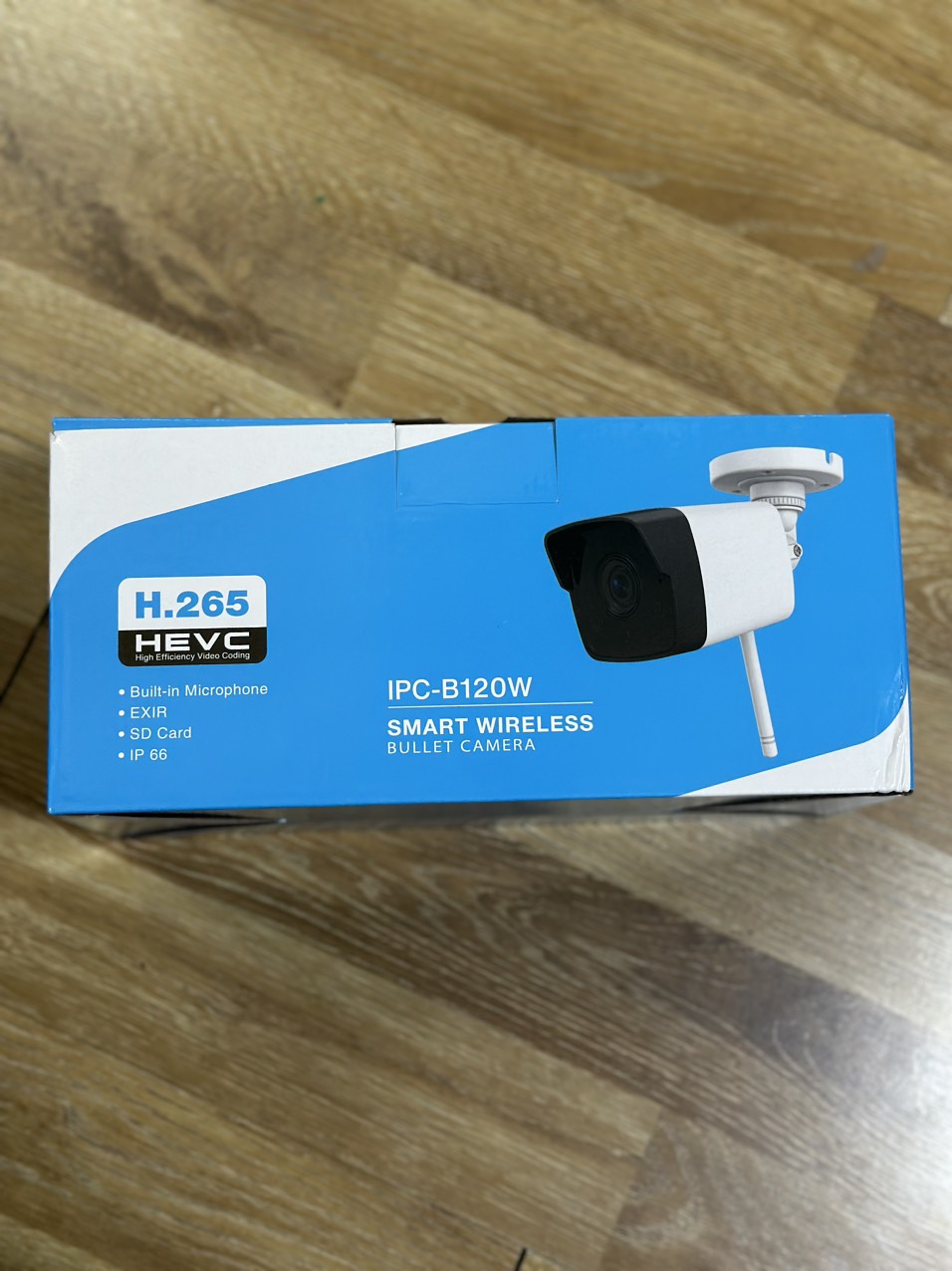 Camera wifi ip thân trụ hồng ngoại ngoài trời 2mp hilook ipc-b120w - tích hợp míc - hàng chính hãng